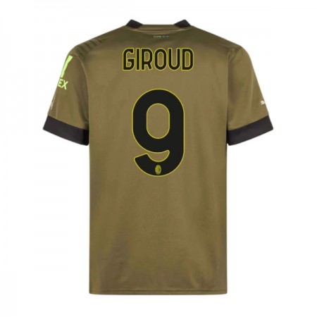 Camiseta de fútbol AC Milan Giroud 9 3ª equipación 2022/23